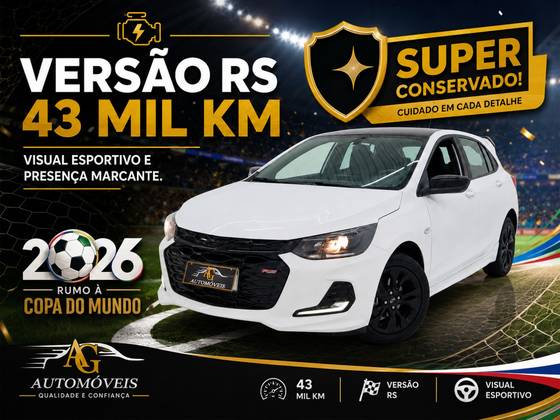 CHEVROLET ONIX 1.0 TURBO FLEX RS AUTOMÁTICO